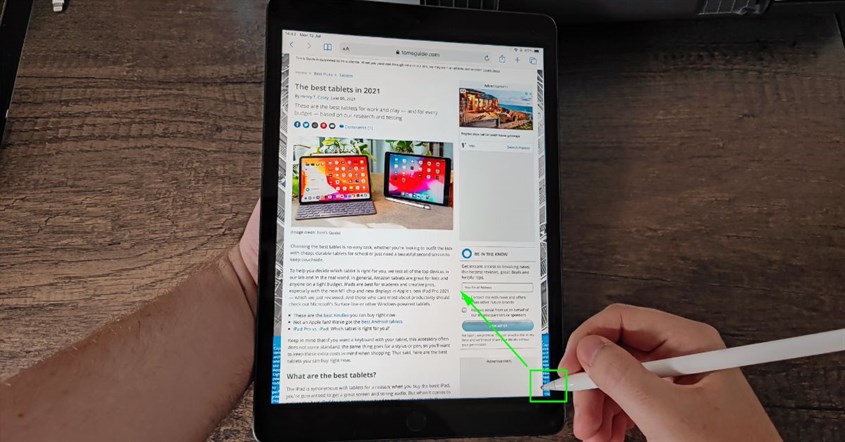 Cara Screenshot di iPad Halaman Penuh Cara Screenshot di iPad Halaman Penuh