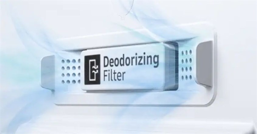 Fitur deodorizer pada salah satu kulkas Samsung. Fitur deodorizer pada salah satu kulkas Samsung.
