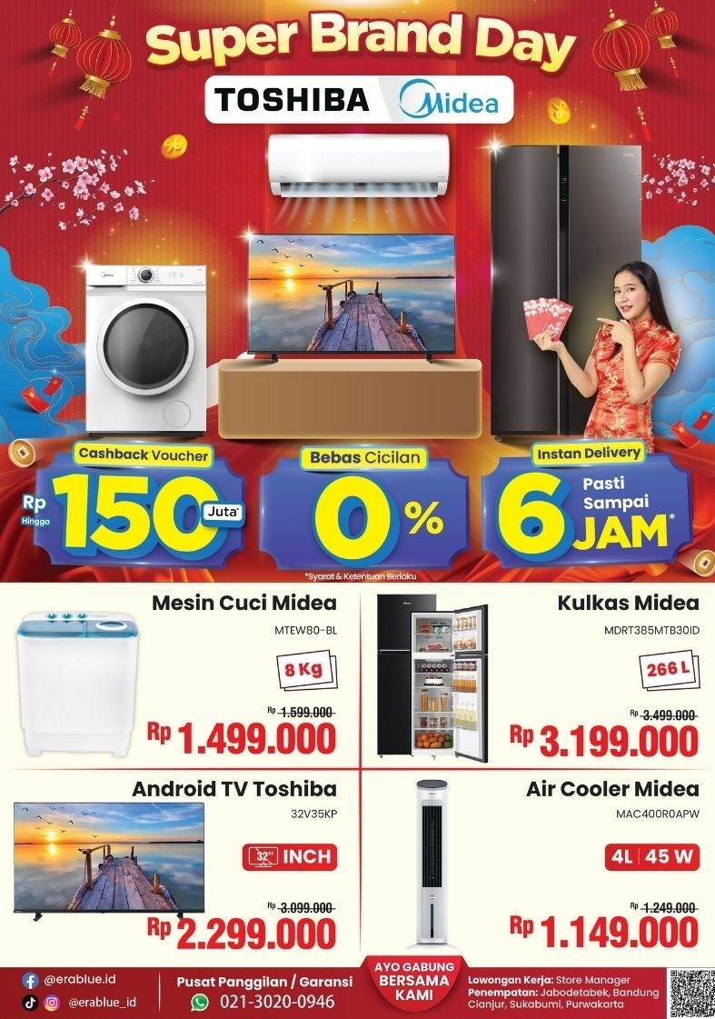 Super Brand Day Toshiba & Midea Super Brand Day Toshiba & Midea