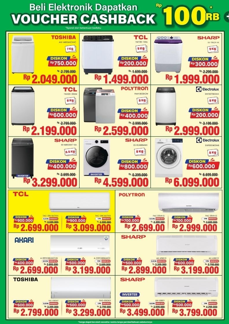 Belanja Elektronik Rumah Tangga dengan Promo Terbaik Belanja Elektronik Rumah Tangga dengan Promo Terbaik