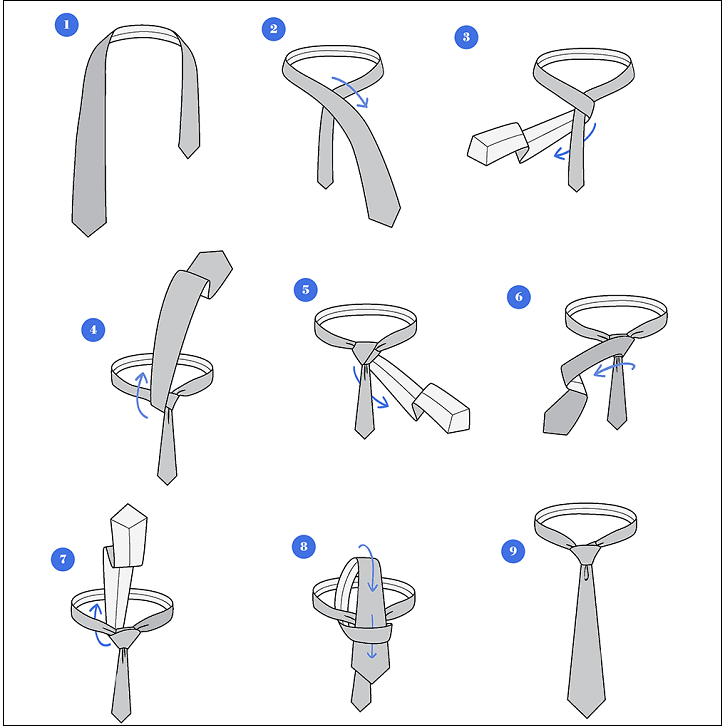 Cara Mengikat Dasi Half Windsor Cara Mengikat Dasi Half Windsor