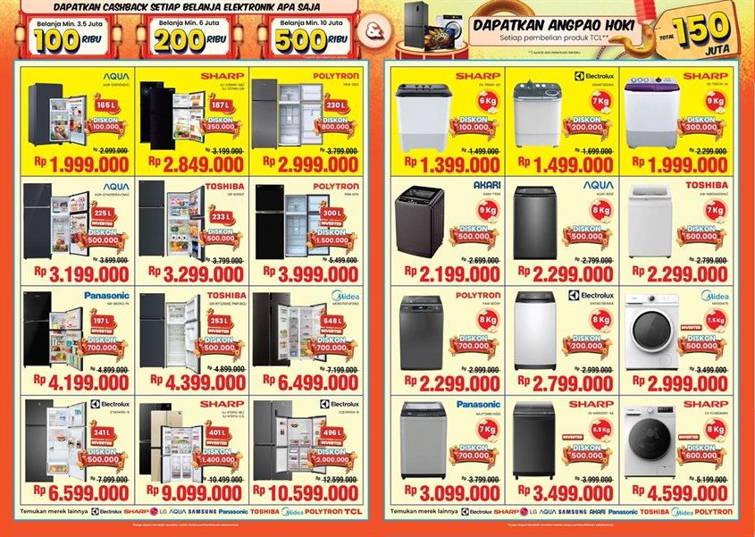 hoki tahun baru promo elektronik