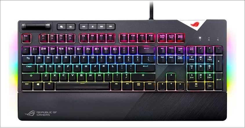 Keyboard ASUS cocok untuk kerja maupun gaming