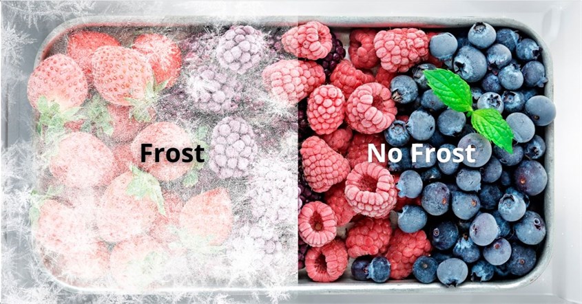 Salah satu kelebihan kulkas no frost adalah tidak menghasilkan bunga es pada makanan yang disimpan. Salah satu kelebihan kulkas no frost adalah tidak menghasilkan bunga es pada makanan yang disimpan.