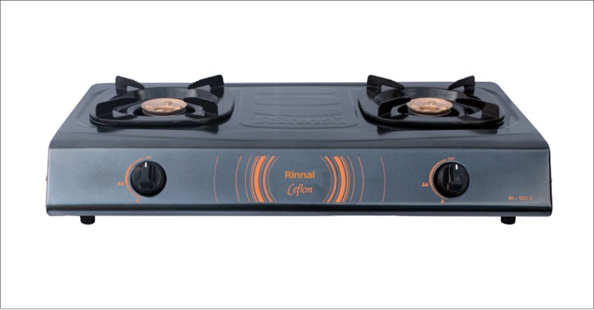 Kompor Gas 2 Tungku Rinnai RI-522C