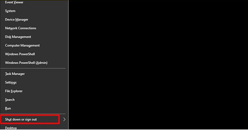 Cara Mematikan Laptop lewat Keyboard Windows X