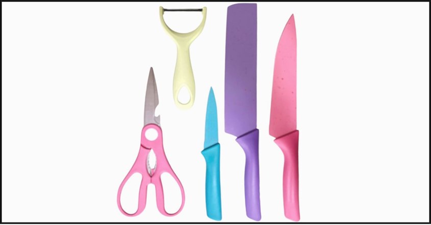 Set Pisau Stainless EAEAABCH 5 in 1 ER-0278