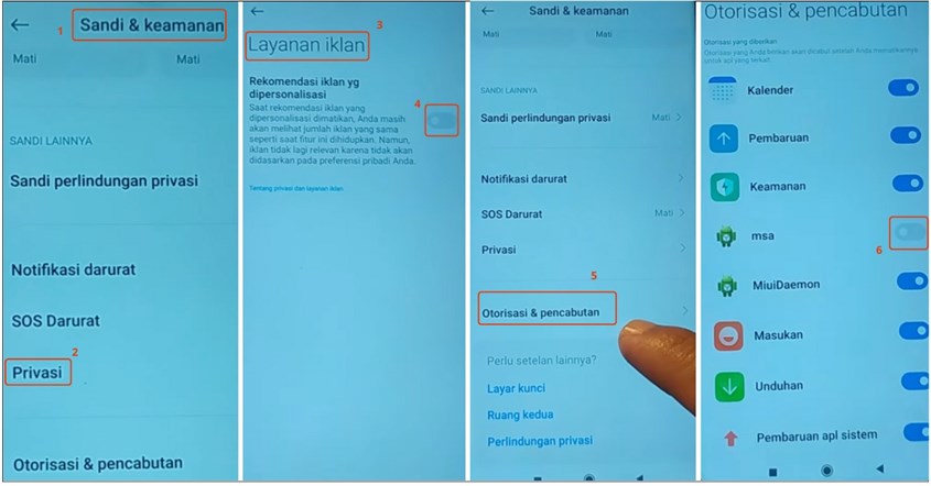 cara menghilangkan iklan di hp xiaomi 