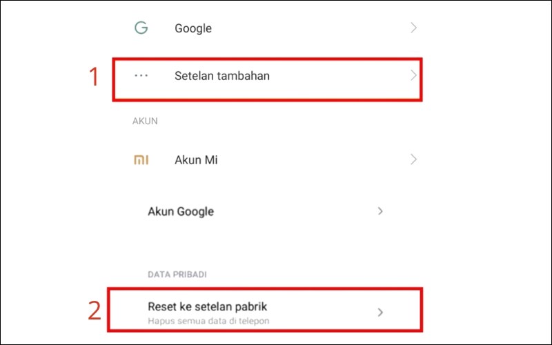 cara reset hp xiaomi via pengaturan cara reset hp xiaomi via pengaturan