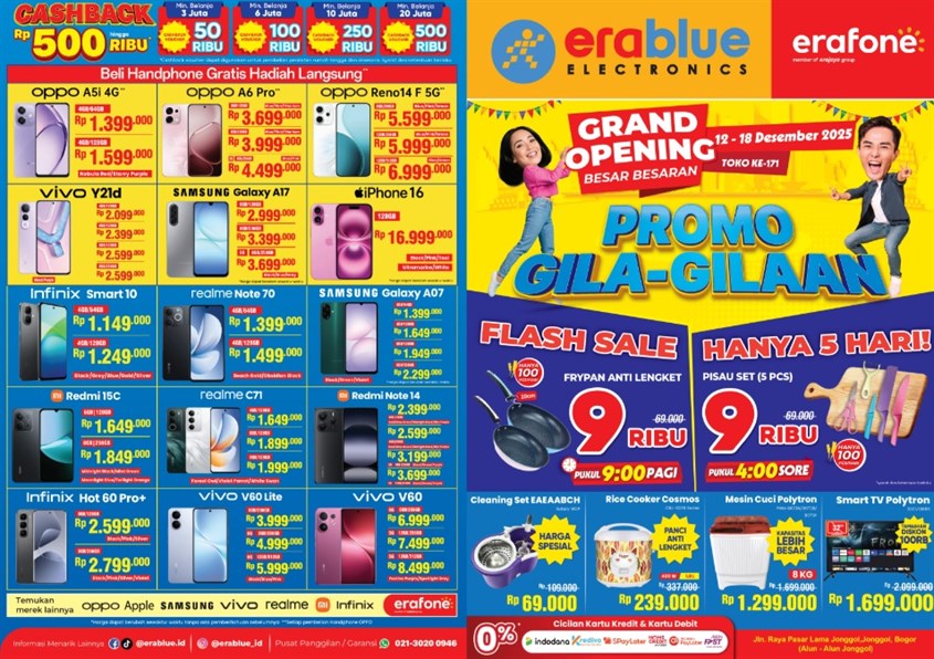 Grand Opening Erablue Grand Opening Erablue