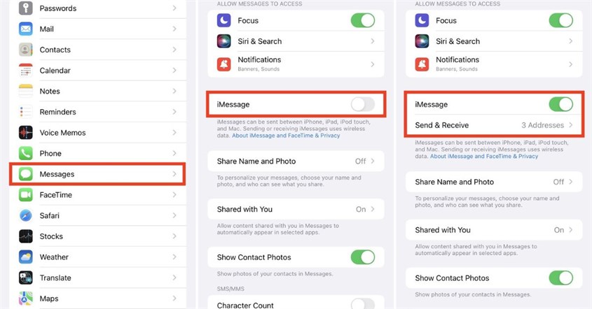 Cara Mengaktifkan iMessage iPhone Cara Mengaktifkan iMessage iPhone