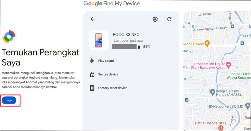 Cara Melacak Nomor HP dengan Find My Device