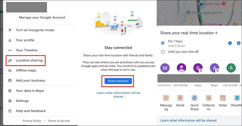 Cara Melacak HP via Google Maps