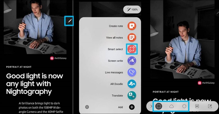 Cara Screenshot di HP Samsung dengan S Pen