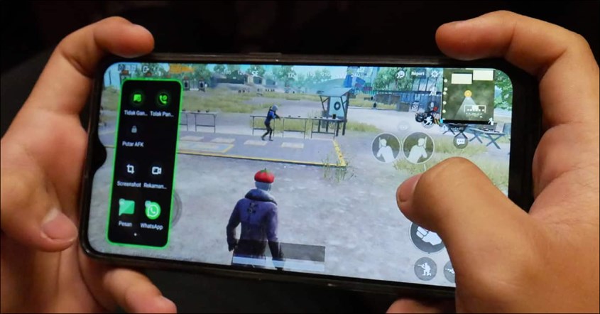 Cara screenshot HP OPP lewat Game Space