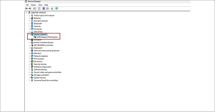 Cara Cek VGA Laptop Lewat Device Manager