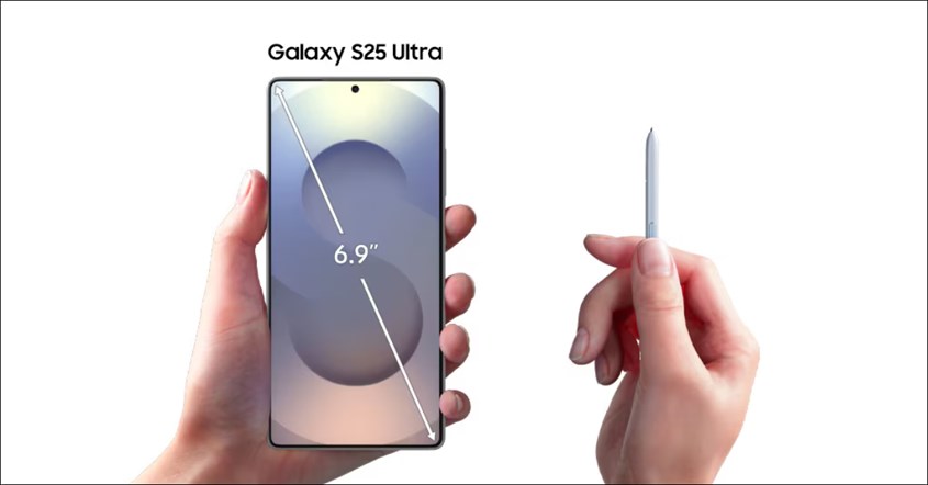 Ukuran Layar Samsung Galaxy S25 Ultra