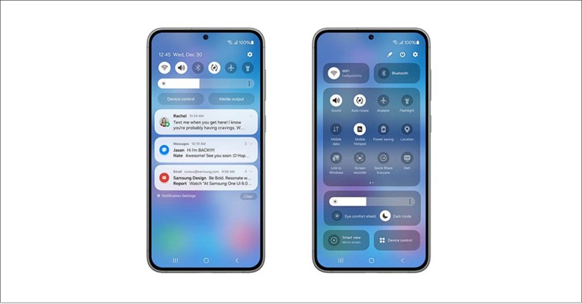 Tampilan Antarmuka One UI Tampilan Antarmuka One UI