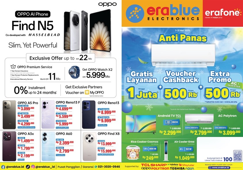 Promo Elektronik di Erablue Promo Elektronik di Erablue