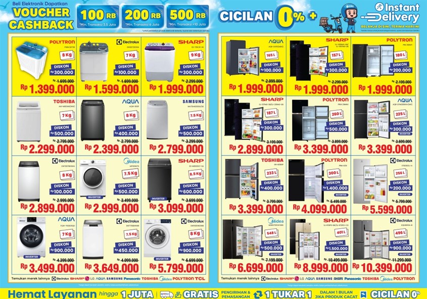 Promo Elektronik di Erablue Promo Elektronik di Erablue