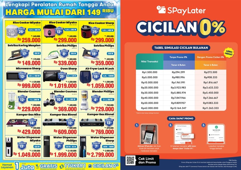 Promo Elektronik di Erablue Promo Elektronik di Erablue