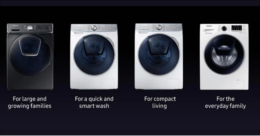 Rincian spesifikasi Samsung AddWash