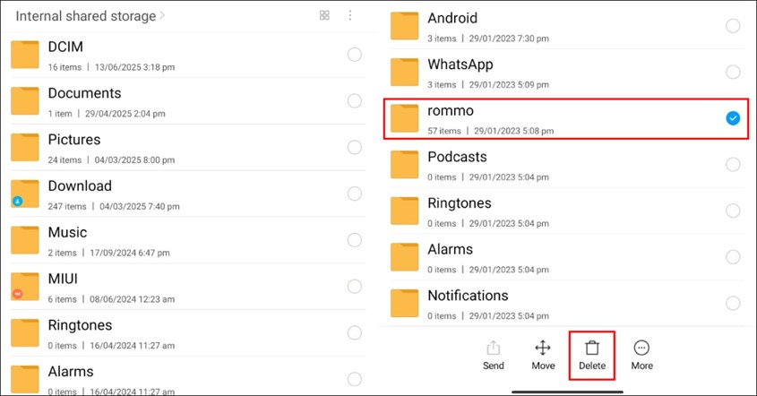 Gunakan File Manager untuk Deteksi File Besar dan Tidak Digunakan