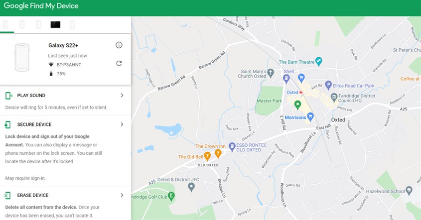 Lacak HP Samsung dengan Find My Device Lacak HP Samsung dengan Find My Device