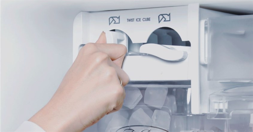 Ice Twist pada Kulkas Ice Twist pada Kulkas