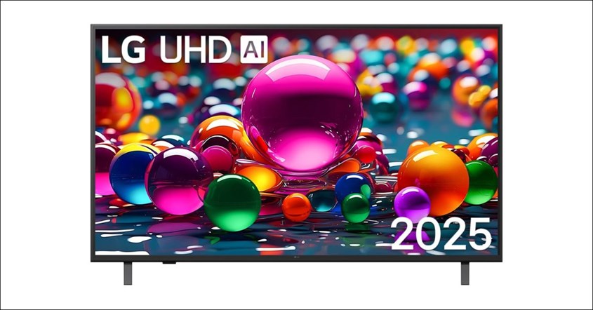 Tampilan layar tv LG 43 inch 43UA7550PSA