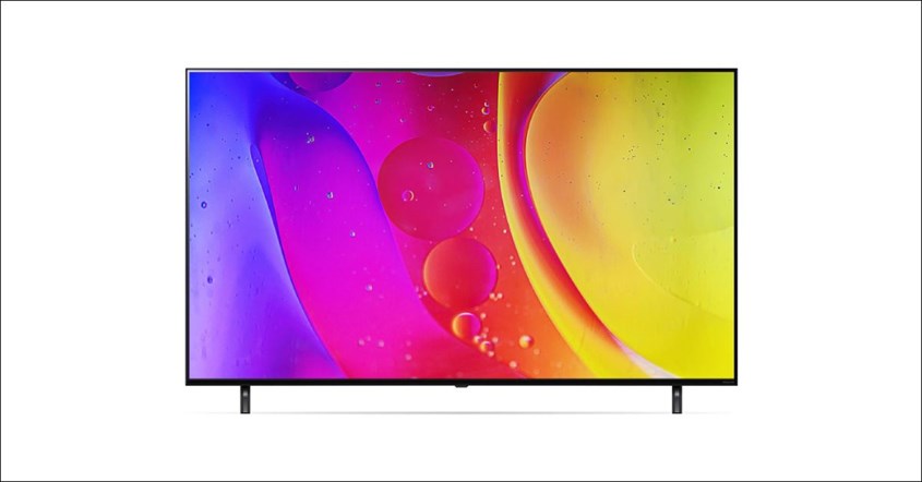 Layar tv LG 50 inch 50NANO80SQA dengan jenis layar 4k nanocell Layar tv LG 50 inch 50NANO80SQA dengan jenis layar 4k nanocell