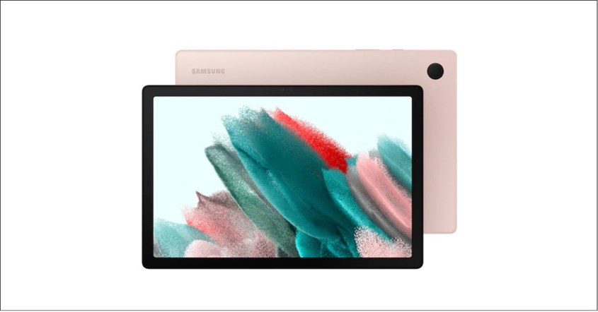 Potret Tablet Samsung terbaru berwarna pink. Potret Tablet Samsung terbaru berwarna pink.