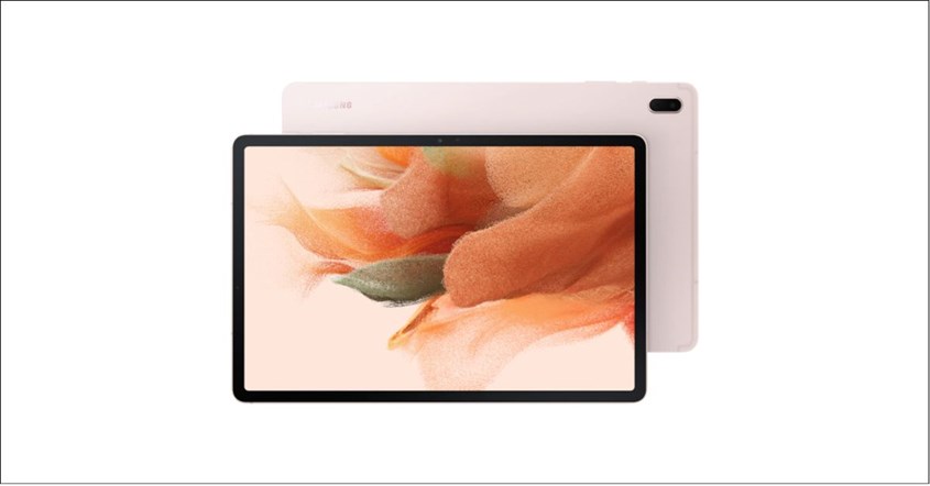 Ilustrasi produk tablet Samsung terbaru dengan warna cerah. Ilustrasi produk tablet Samsung terbaru dengan warna cerah.