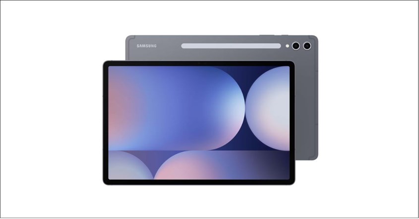 Contoh tablet Samsung terbaru berwarna abu-abu. Contoh tablet Samsung terbaru berwarna abu-abu.