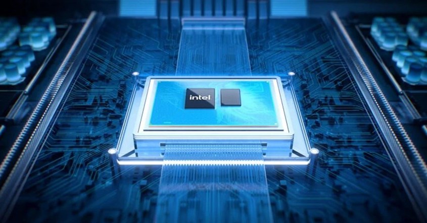 Ilustrasi prosesor Intel N100.