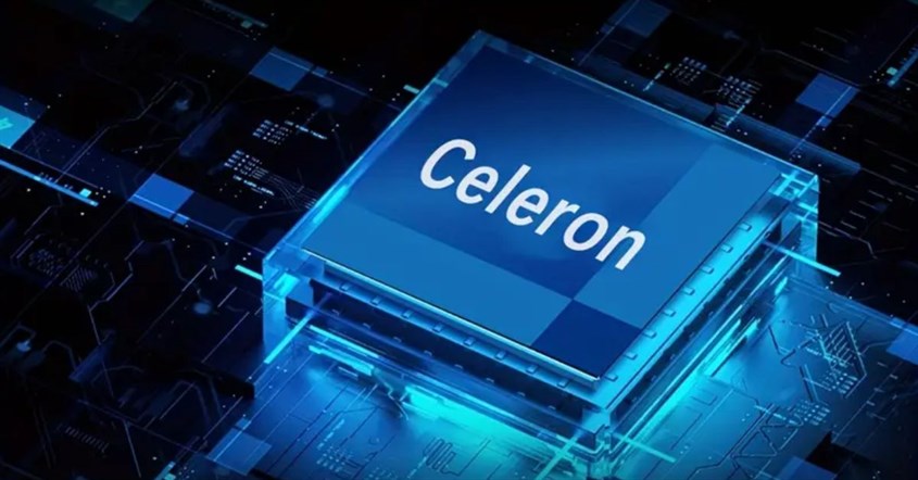 Ilustrasi prosesor Intel Celeron. Ilustrasi prosesor Intel Celeron.