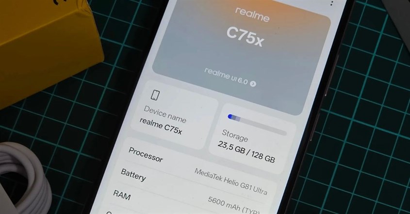 Penyimpanan ram handphone realme c75x spesifikasi Penyimpanan ram handphone realme c75x spesifikasi
