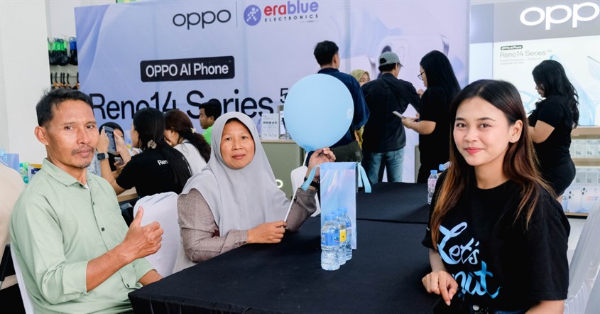 Launching OPPO Reno14 Series di Erablue Electronics
