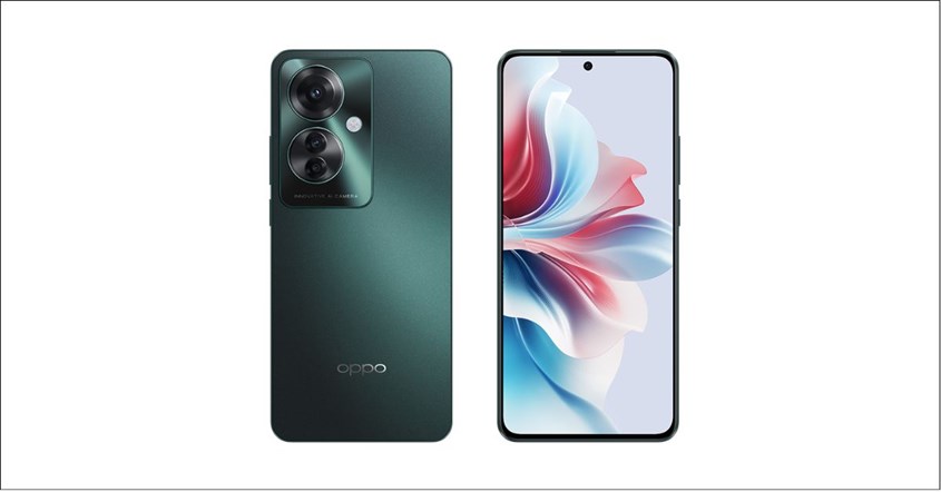 Tampilan depan dan belakang HP OPPO baterai 5000 mAh. Tampilan depan dan belakang HP OPPO baterai 5000 mAh.