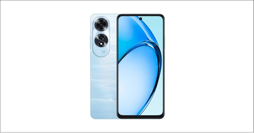 Tampilan depan dan belakang HP OPPO baterai 5000 mAh. Tampilan depan dan belakang HP OPPO baterai 5000 mAh.