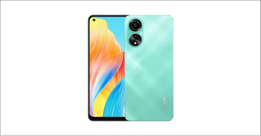 Tampilan depan dan belakang HP OPPO baterai 5000 mAh. Tampilan depan dan belakang HP OPPO baterai 5000 mAh.