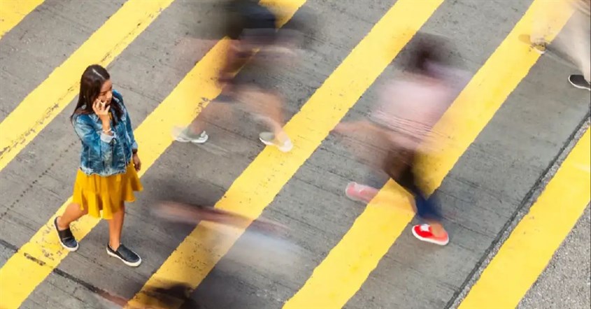 Tampilan perbedaan timelapse dengan slow motion Tampilan perbedaan timelapse dengan slow motion