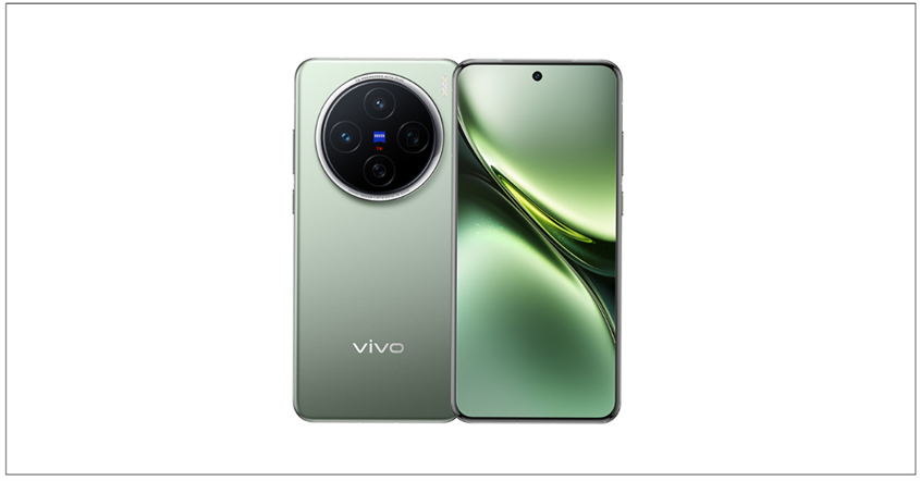 Vivo X200 dalam balutan warna hijau.