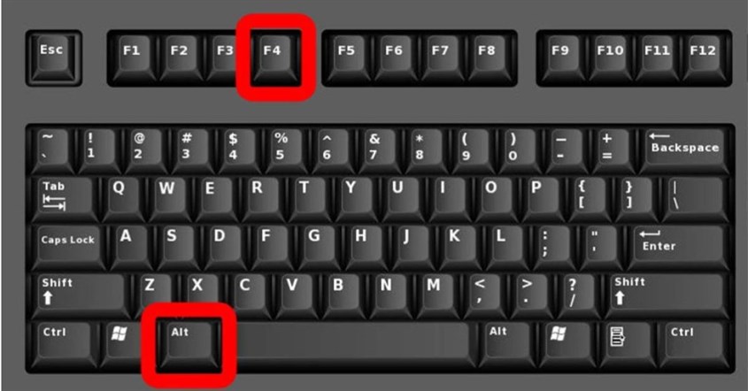 Cara Restart Laptop dengan Shortcut ALT + F4 Cara Restart Laptop dengan Shortcut ALT + F4