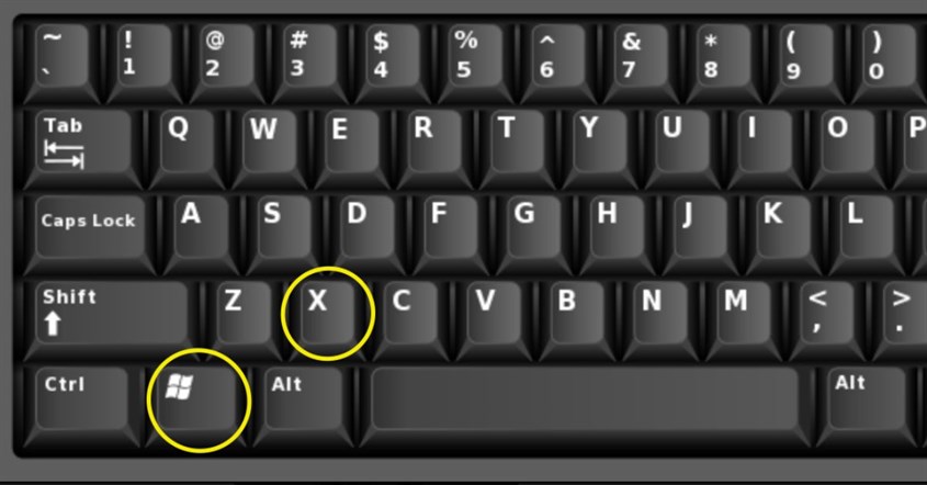 Restart Laptop via Menu WinX Restart Laptop via Menu WinX