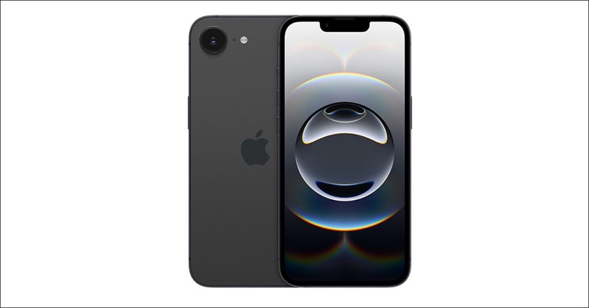 Desain iphone 16e berwarna hitam yang termasuk hp flagship murah