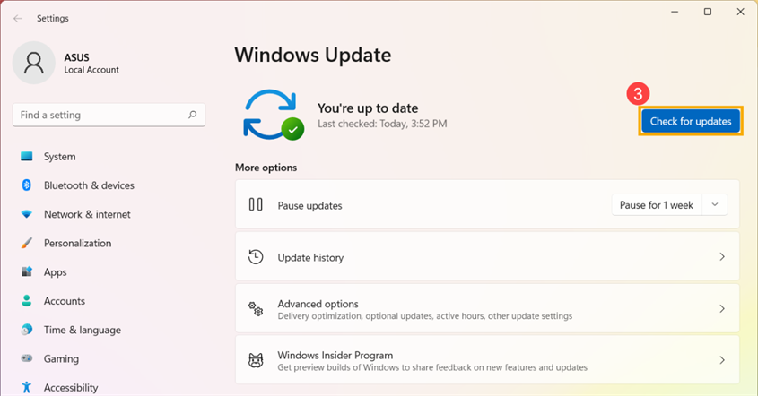 Persiapan update Windows 11