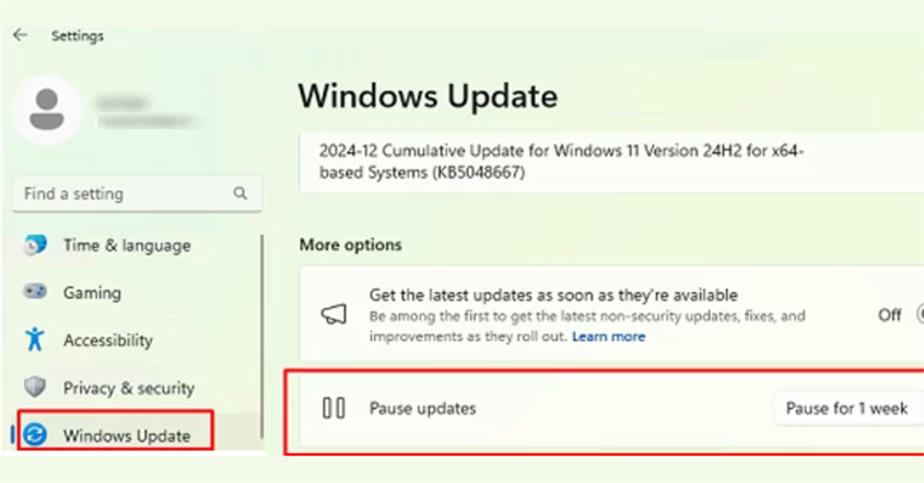Cara menunda update Windows 11