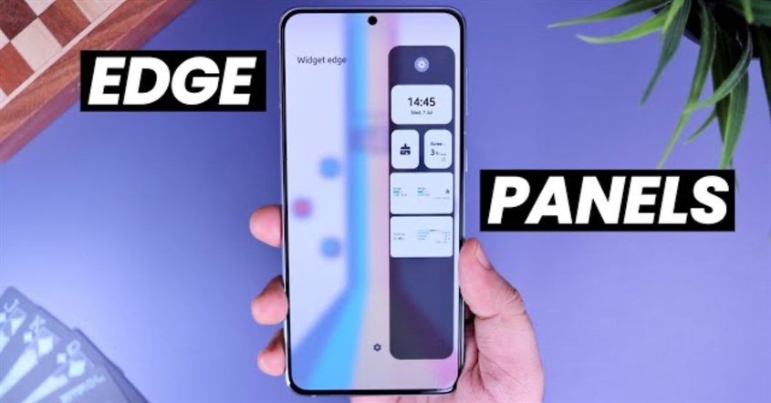 Menggunakan Edge Panel