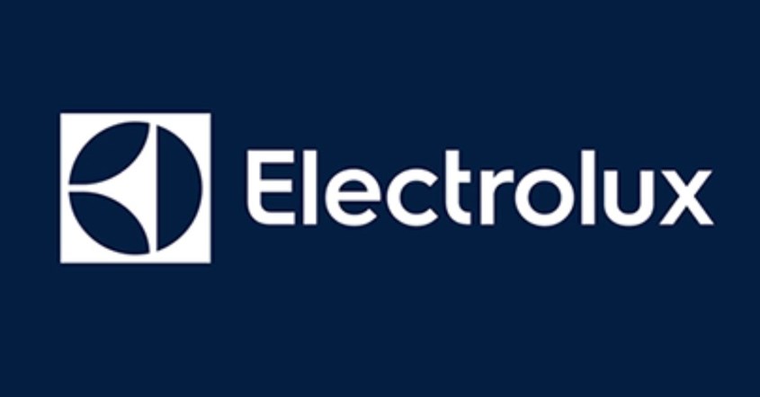 Tampilan logo merk electrolux